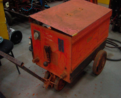 MÁQUINA DE SOLDA MOD. GS425 - FAB: EUCTETIC - Antes Antes