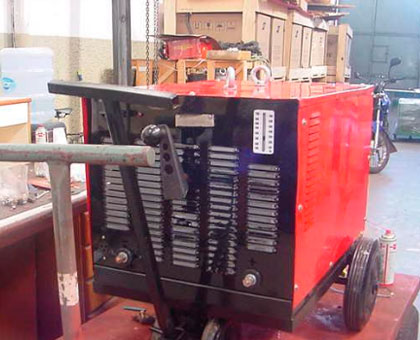 MÁQUINA DE SOLDA MOD. GS750 - FAB: EUTECTIC - Depois Depois