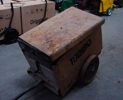 MÁQUINA DE SOLDA MOD. TRR2600 - FAB: BAMBOZZI - Antes Antes